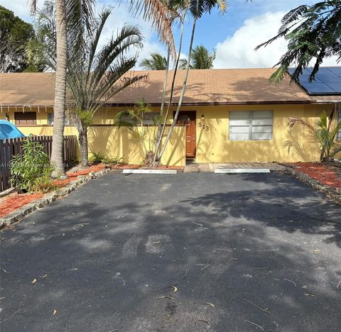 A home in Deerfield Beach