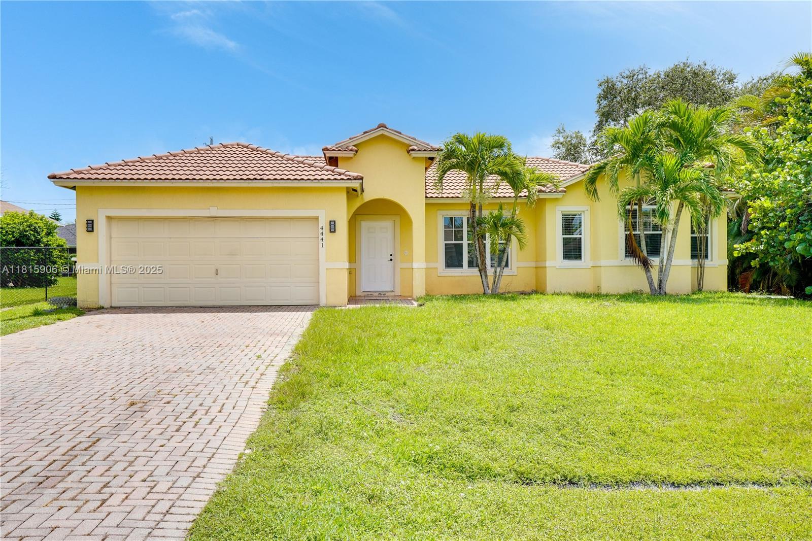 Welcome! A 4/3 home nestled in the heart of one of Port St. Lucie’s most desirable & family-friendly neighborhoods. This spacious residence features a thoughtfully designed split floor plan. The open-concept living & dining areas flow seamlessly into a generously sized kitchen, perfect for entertaining . This home offers comfort, functionality, & warmth. Recently renovated with brand-new vanities in 2 bathrooms, updated flooring in bedroom, freshly painted interior, updated AC & Appliances. Outside, enjoy a private backyard with ample space for a pool or play area, ideal for growing families . Minutes from top-rated schools, parks, shopping, and I-95, perfect for anyone seeking space, convenience, & a true sense of community in Port St. Lucie. No flood zone