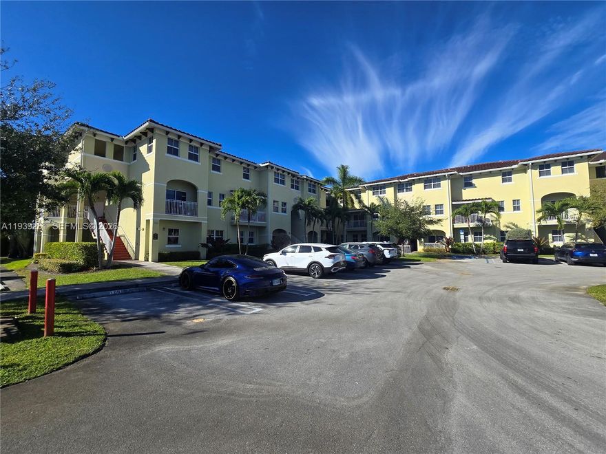 Welcome to this spacious 2-story, two-bed, 2.5-bath apartment in the highly sought-after Century Park West community. This beautifully upgraded unit features modern bathrooms, an in-unit washer and dryer, tiles on the first floor, laminated floors upstairs, and two assigned parking spots. Enjoy the convenience of being just minutes from major highways, the International Mall, and Dolphin Mall, and only 5 minutes from the FIU campus. Located in a secure, gated community, this home offers comfort and accessibility—perfect for those looking for a prime South Florida location!