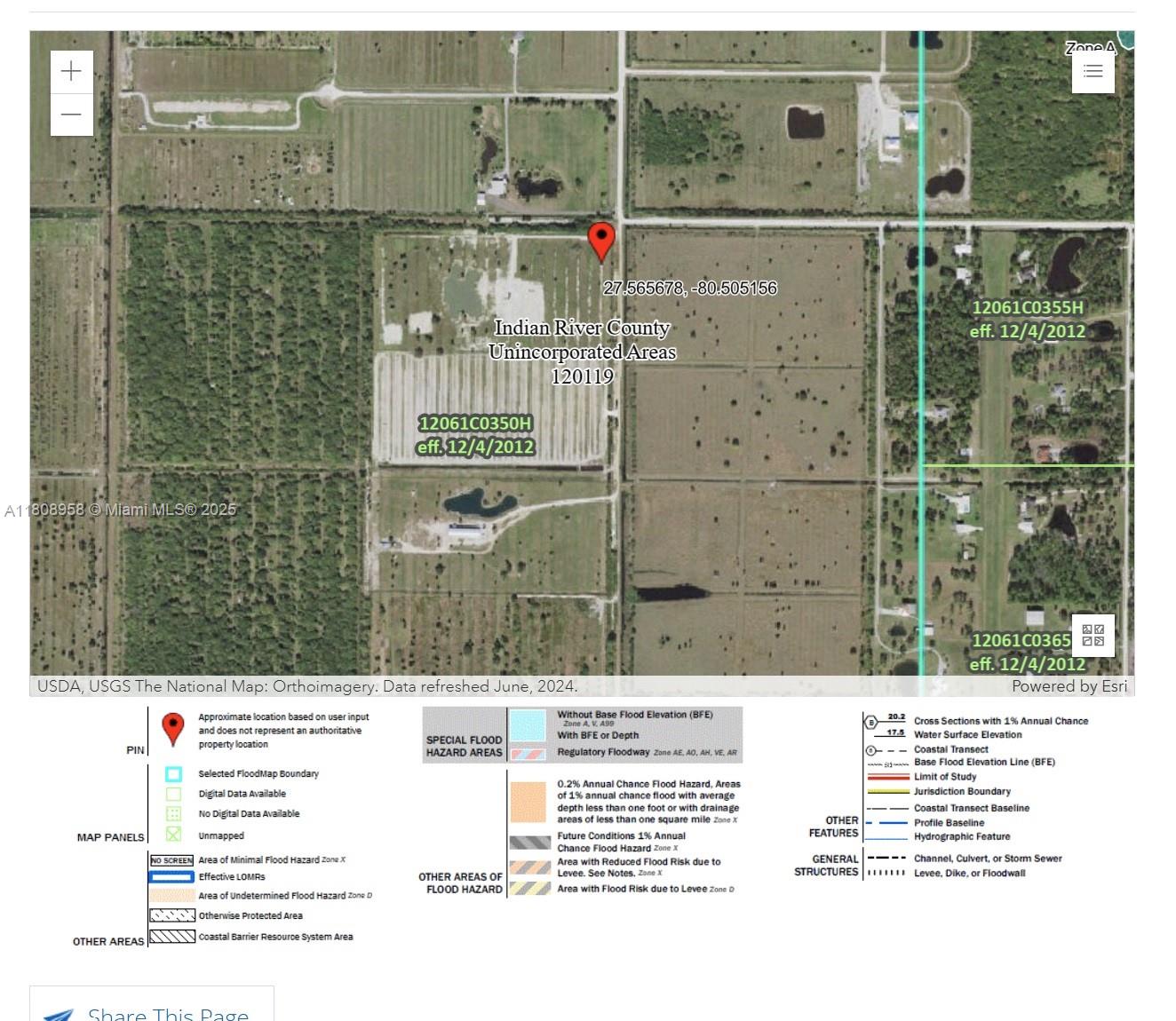 INDIAN RIVER FARMS COMPAN - Land