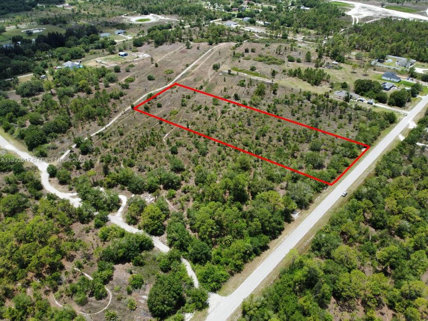 Price Reduced! Build Your Dream Home on This Prime +2.7 Acre Parcel!
Don’t miss this incredible opportunity to own over 2.7 acres of land, ready for development! 
Located just minutes from top-rated schools, the rapidly growing Ave Maria community, shopping centers, dining, and entertainment — this location has it all!
With land prices on the rise, now is the time to buy before they skyrocket!
+2.7 Acres – Ready to Develop
*Ideal for Custom Home or Investment
*Close to Ave Maria, Schools, Shops & More
*DEP Report Available *Drone Footage Available Upon Request
Contact the listing agent today for more details!
The information/photos area deemed reliable but may not be accurate. Buyer is responsible to perform own due diligence.