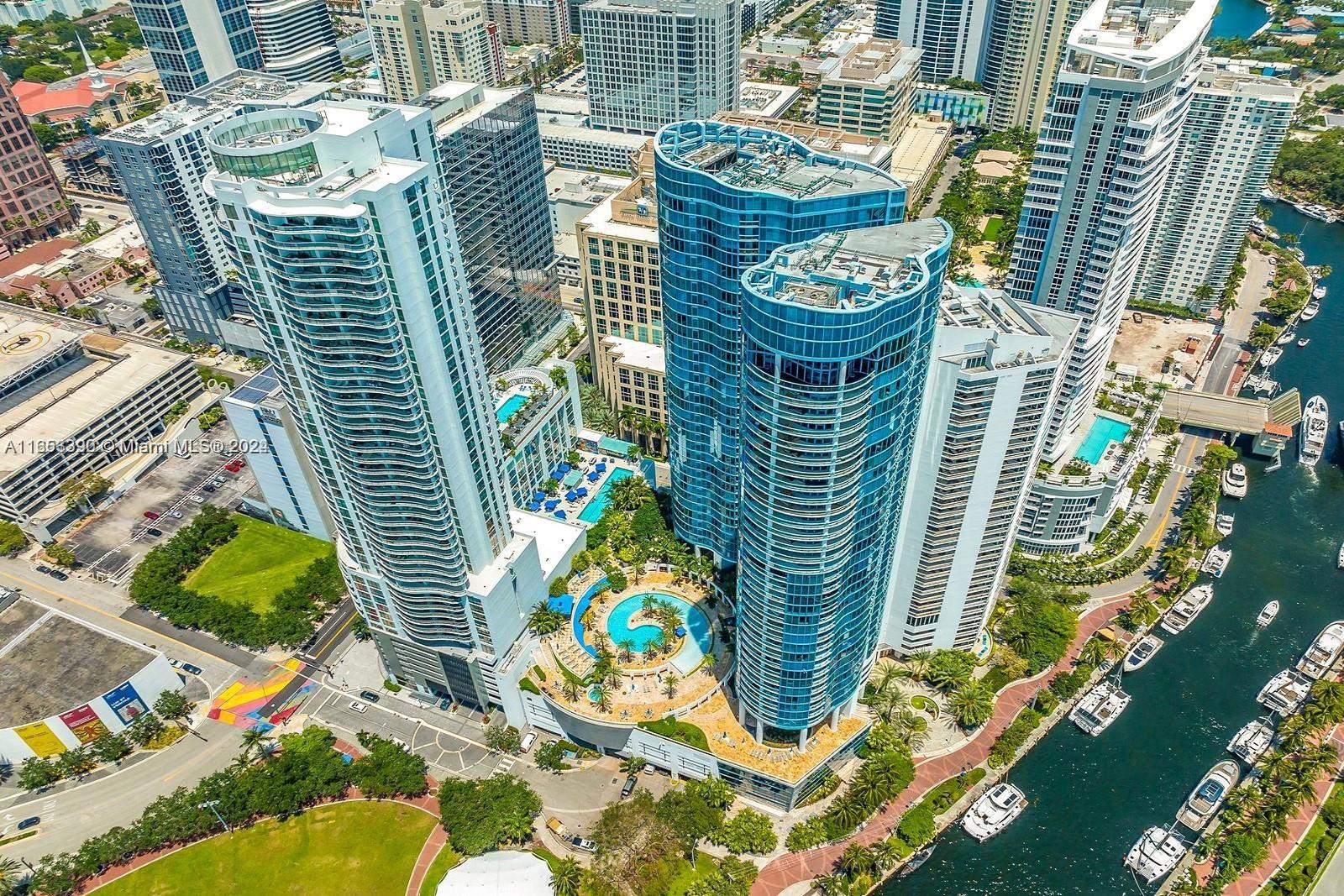 Property for Sale at 333 Las Olas Way 2406, Fort Lauderdale, Broward County, Florida - Bedrooms: 2 
Bathrooms: 3  - $1,375,000