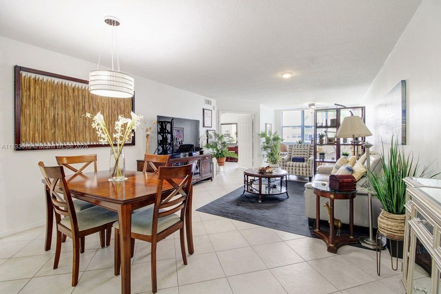 Welcome to this beautifully maintained first-floor corner unit in the highly desirable Sunrise Lakes, a 55 + community known for its vibrant lifestyle and resort-style amenities. This spacious 2-bedroom, 2-bath condo offers an abundance of natural light, with serene garden views. Enjoy peace of mind with hurricane shutters and assigned parking just steps away. Community features include a clubhouse, pools, a gym, tennis, golf, and more. Move-in ready and priced to sell, don't miss this opportunity!