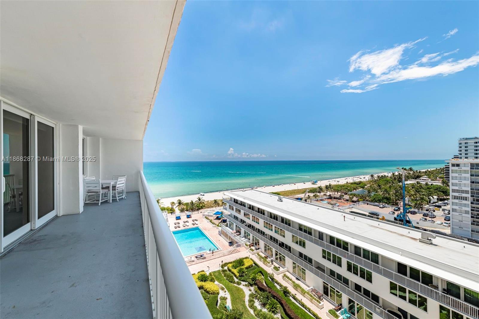 Welcome to coastal living at its finest in this 2-bedroom + den condo in The Carriage House, boasting an expansive balcony and ocean views from every room. This split floor plan features tile floors, hurricane impact doors and windows, and balcony access from both the living room and primary bedroom. The kitchen is equipped with dual sinks, a double wall oven, a glass cooktop, a microwave, and a dishwasher. Oceanfront building with exceptional amenities, including tennis courts, an oceanfront fitness center, a community pool with towel and umbrella service, valet parking, and a 24-hour lobby concierge. Monthly rent includes electricity, basic Internet & cable, and parking.