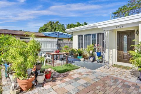 A home in Hollywood