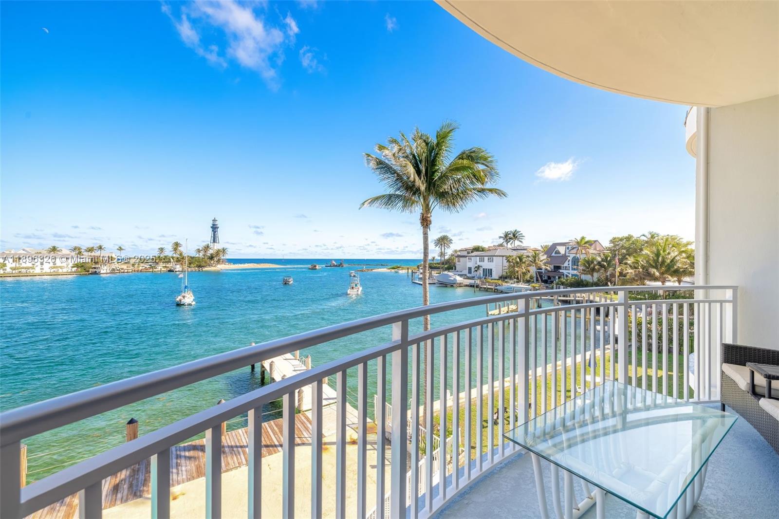 Wake up to the gentle rhythm of the tides in this serene waterfront retreat nestled in Hillsboro Shores. Floor-to-ceiling windows frame sweeping views of the ocean, lighthouse, and passing sailboats—visible from both your living room and bedroom. Step onto either of two private balconies to savor the breeze and golden light dancing on the water. Spacious, bright, and impossibly close to the sea, this residence offers a lifestyle defined by calm mornings and endless horizons. Kitchen was recently renovated, not shown in pictures. Contact Agent your private tour today.