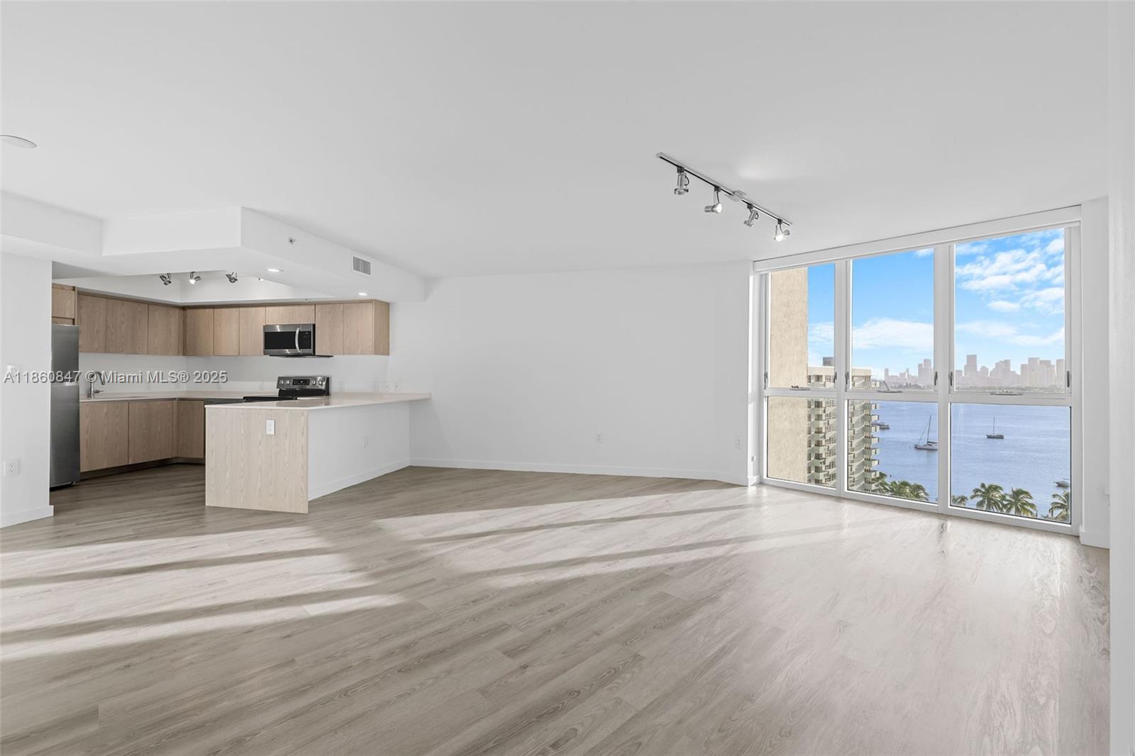 AVAILABLE 09/04 (UNIT CAN'T BE SHOWN TILL AVAILABLE DATE). Welcome to Miami Beach's residential community, Flamingo Point. This spacious 2 bed has spectacular views. Features wood floors throughout, modern kitchen & baths w/SS appliances & granite counter tops. Amenities include a fitness center, resort style bay front pools surrounded by cabanas, l lounge chairs, a BBQ area. Move in costs are 1st month + $2K deposit. Parking cost 1st vchl. $187 p/m. Pet Fee: $500+$50/month. *FAST APPROVAL! (NOTE: Rental rates are subject to change depending on move-in date and lease term. Advertised rate is best rate and maybe on leases longer than 12 months. Proof of income greater than 3x 1 month's rent is required and minimum credit score of 620 or higher in order to be approved).