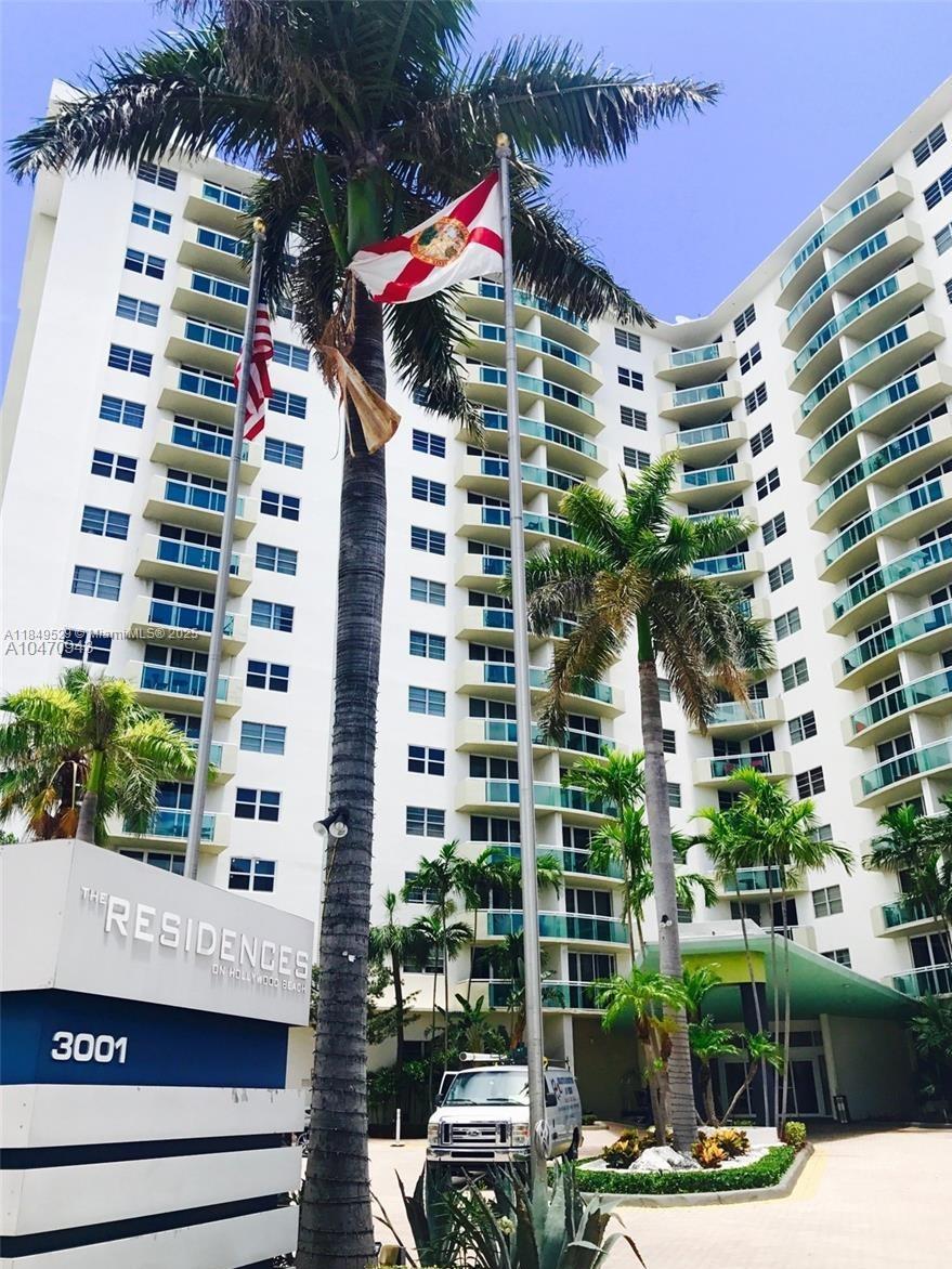 Enjoy amazing sunsets from your balcony and Resort style living in the beautifully renovated 1 bedroom 1 bath condo. Floor to ceiling hurricane glass sliding doors leading to spacious balcony. European style kitchen cabinetry with porcelain floors throughout. Enjoy amenities that are normally offered at high end resorts. State of the art fitness center sauna and steam room. Outdoors you are greeted with a pool with luxury hot tub. Private cabanas and a tike bar featuring led TVs and outdoor grilling space.