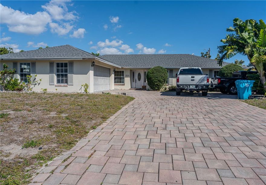 This is a large single family home 4 bedroom 2 full baths. Spacious living room, 2 dining room areas. Large backyard with pool and screened patio area. Avocado tree, lemon tree in backyard. Spacious driveway and also a garage. Laundry room with utility sink. Hurricane impact windows and doors. New roof less than 2 years old. Brand new pool pump recently installed. Close to the I95 and 7 minutes from the beach. You can bike to the beach!  8 minutes from Downtown. NO HOA.