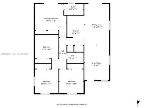 Tiny photo for 1864 NW 84th St, Miami, FL 33147 (MLS # A12008833)