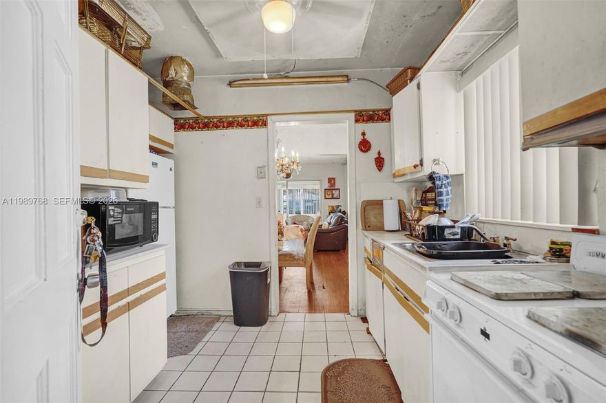 Great investment opportunity in a rapidly growing Miami location. Single-family home on a 6,000 SF lot with strong upside potential; ideal for fix & flip, rental, or end-user renovation. Property is owner-occupied and being sold as-is.

Centrally located with excellent connectivity: just minutes from I-95, Miami Metrorail, Downtown Miami, and the Design District, offering easy access to major employment hubs, shopping, dining, and entertainment.

Easy to show. Please do not disturb occupants. Contact listing agent.