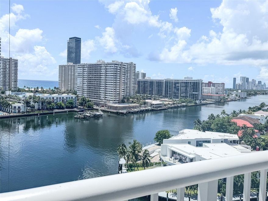 Spacious 3-bedroom, 2-bath on the 11th floor with Intracoastal and ocean views. Impact windows and doors. Open balcony to enjoy the views and fresh coastal air. Building is situated on the Intracoastal and canal. 40-year certification complete. Updated open kitchen with stainless steel appliances. Tiled throughout. One bathroom with a walk-in shower, the other with a tub/shower combo. Less than 2 miles to the beach. Close to Hollywood Boardwalk, Aventura Mall, shopping, casinos, restaurants, race tracks, Brightline, marinas, golf courses, and Fort Lauderdale Airport.