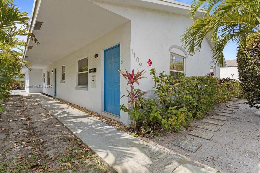 Unit 1 - 1 Bed 1 Bath / Unit 2 - 2 Beds 1 Bath/ Unit 3 - 2 Beds - 2 Baths well-maintained triplex. All units have newly upgraded kitchens with stylish cabinets, countertops, and modern vinyl flooring. Impact windows, and updated A/C systems (central in Units 2 & 3, split in Unit 1). Additional income is generated by an on-site laundry room ($125/month). Situated just minutes from major highways, downtown, the beach, and Galleria Mall, this property offers incredible rental potential or live-in options. Owner financing is available for the right buyer with 30% down