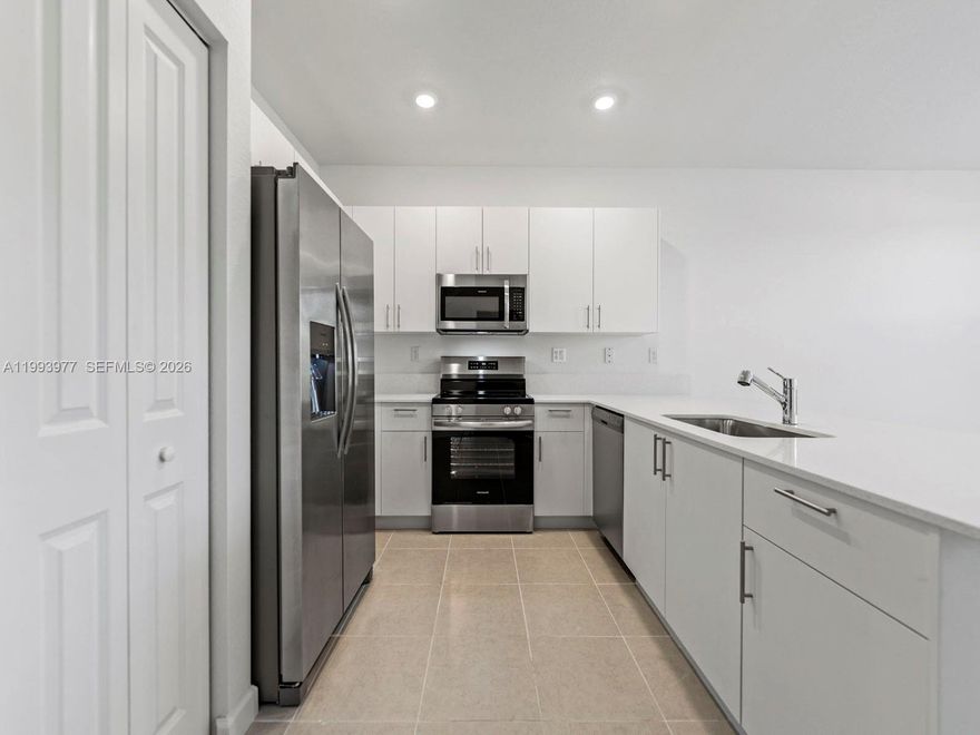 Brand new construction townhouse featuring 3 bedrooms and 3 full bathrooms. Thoughtfully designed layout with modern finishes throughout, offering spacious interiors and abundant natural light. Conveniently located near Major highways, shopping, dining, and schools in the growing Homestead area.