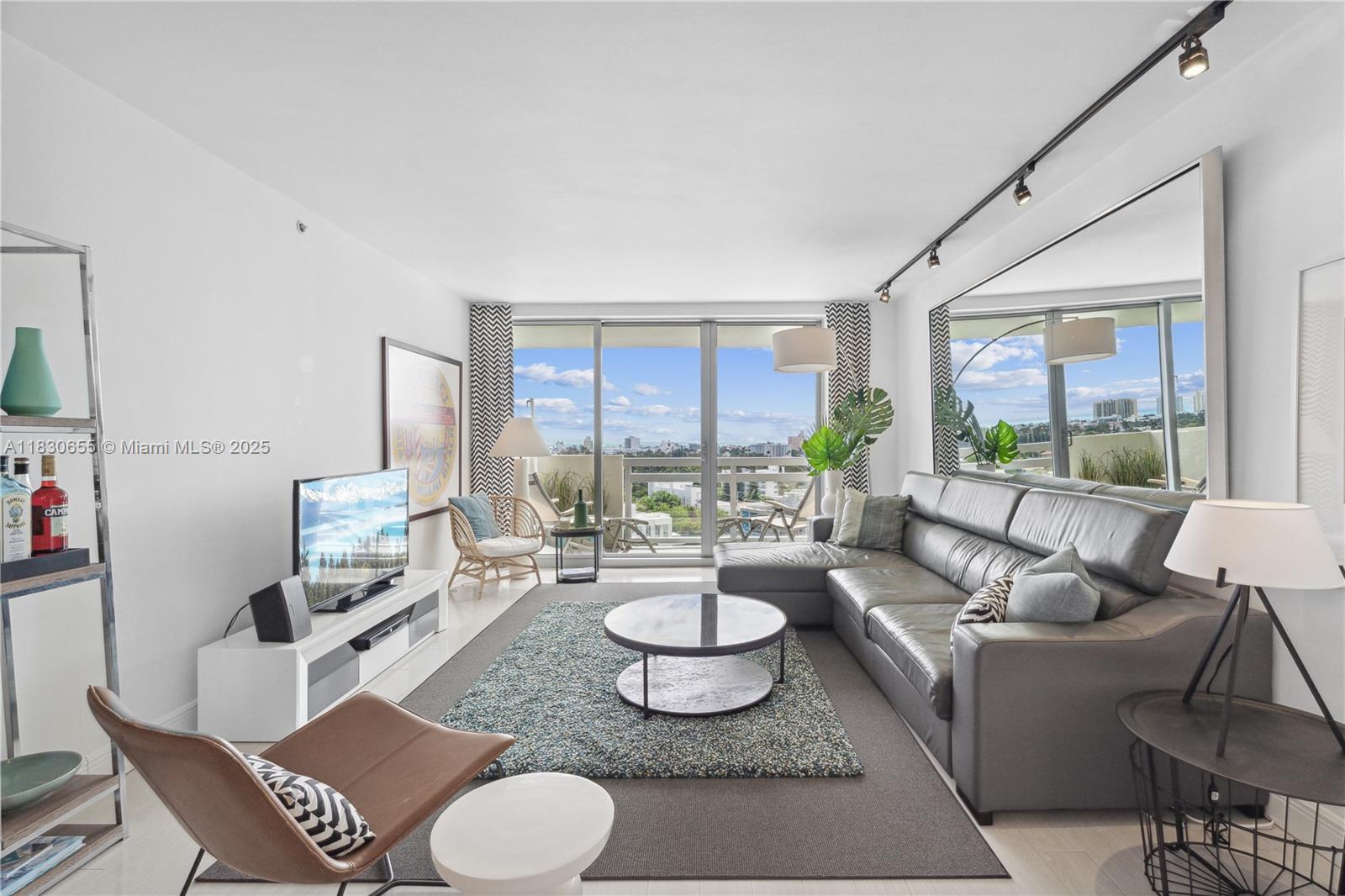 Fully furnished, (Short / Long Term) renovated designer unit with gorgeous unobstructed breathtaking ocean and skyline views from the "lower penthouse". Flamingo Point South Beach offers the best in 1st class living. Close distance to Lincoln Road & minutes from the beach. Amenities include an infinity pool, spa, world-class fitness center with yoga, spinning boot camp classes, basketball, day spa/salon, restaurant with full bar providing pool lounge service, on-site dry cleaners and much more.