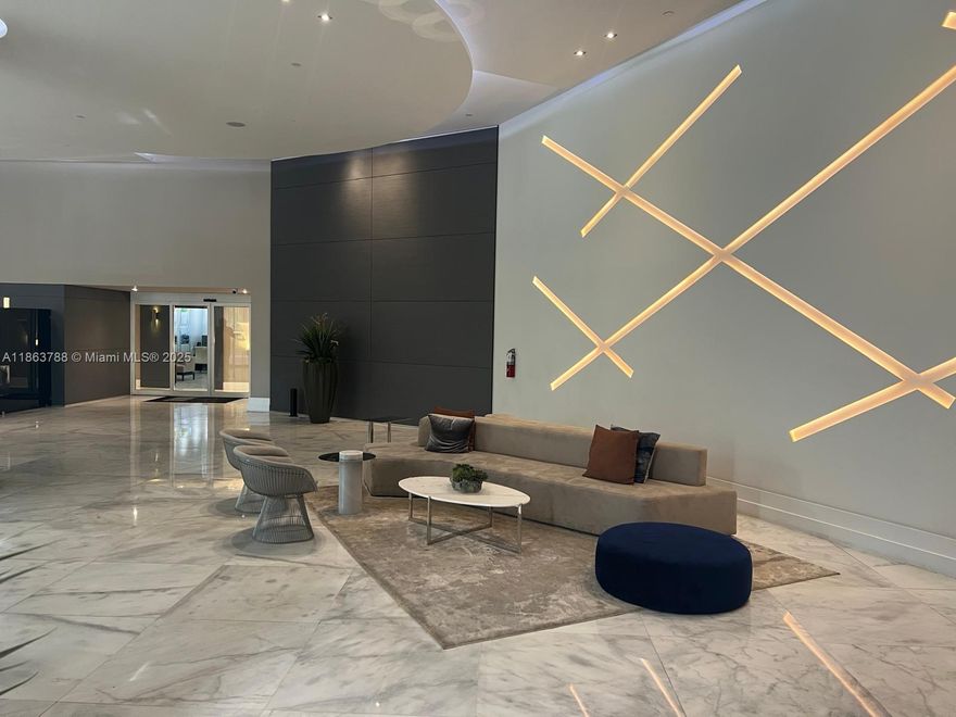 Attention! The owner is highly motivated to sell—all offers will be considered! Experience luxury in this beautifully maintained 2 bedroom, 2 bathroom unit at Parc Central. This renovated home features a washer and dryer inside, stainless steel appliances, granite countertops, and ample closet space. Enjoy the convenience of one assigned covered parking space, with additional parking available for rent. Parc Central offers resort-style amenities, including heated lagoon pools, saunas, a state-of-the-art fitness center, kids play, volleyball court, a pet-friendly dog park, 24-hour valet, concierge, security services and features an on-site coffee shop, ideal for snacks and light meals. Ideally located near Aventura Mall, I-95, this home perfectly blends comfort and convenience.