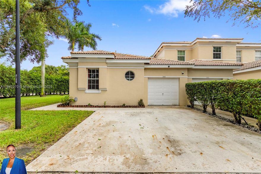 Welcome to A CORNER UNIT WITH A VERY LOW HOA! This stunning home is nestled in the highly sought-after Enclave community of Lauderhill, offering the perfect blend of comfort, style, and convenience. Step inside to discover a bright and spacious open-concept layout with high ceilings, elegant finishes, and an abundance of natural light. The modern kitchen boasts sleek cabinetry, granite countertops, and stainless-steel appliances—ideal for everyday living. Located near shopping, dining, major highways, and beautiful parks, this home delivers both convenience and tranquility. Don’t miss the opportunity to make this move-in-ready gem yours!

 All the blinds will be replaced with the original ones; and the wine cooler will be replaced with a dishwasher.