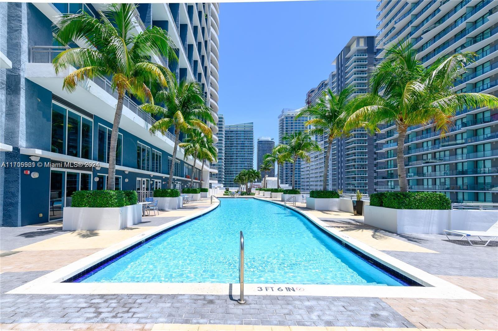 Rental Property at 60 Sw 13th St 1109, Miami, Broward County, Florida - Bedrooms: 1 
Bathrooms: 2  - $2,800 MO.