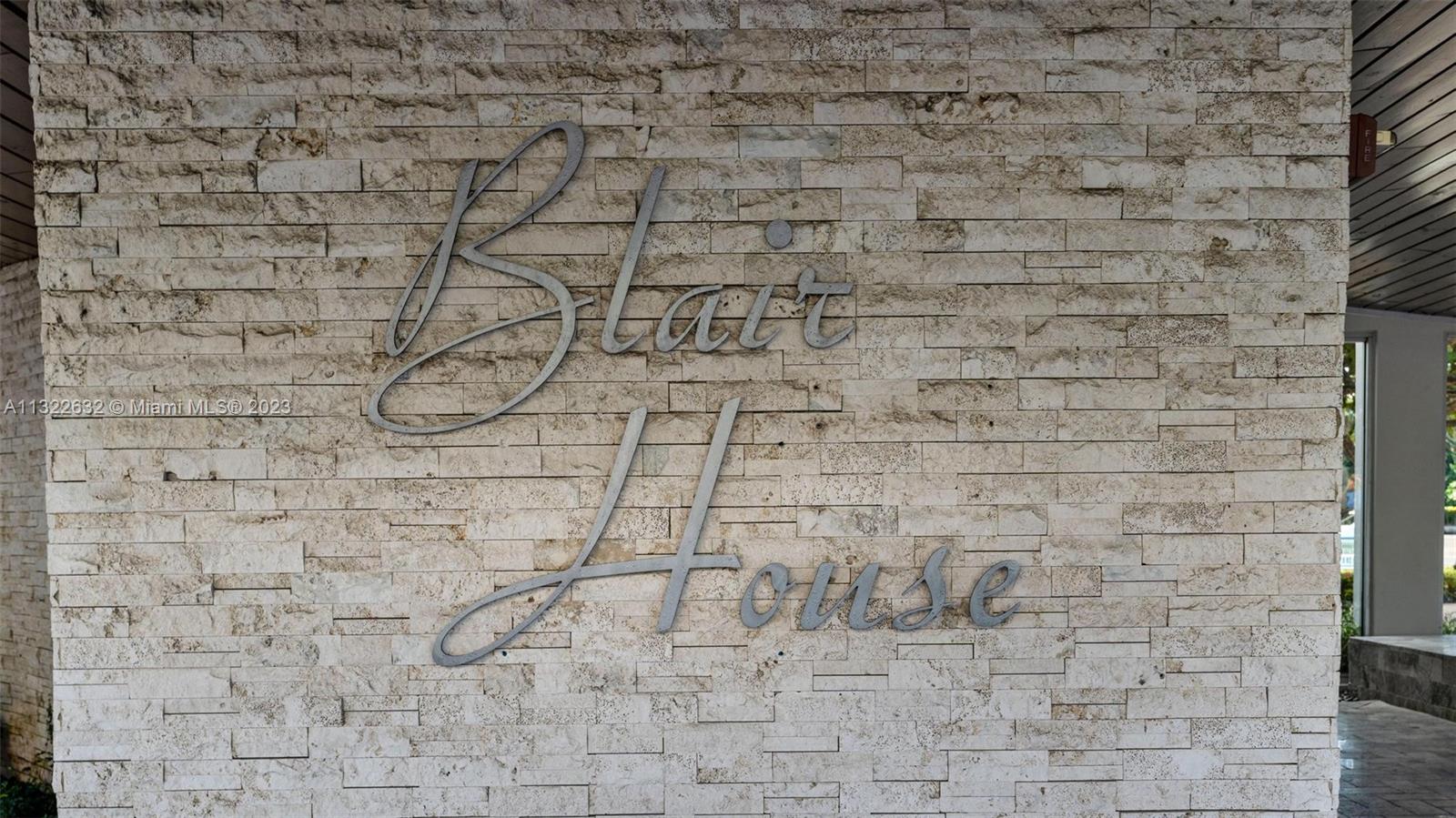 BLAIR HOUSE CONDO - WEST - Residential