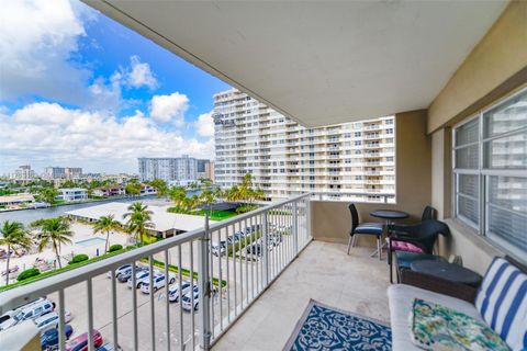 A home in Hallandale Beach