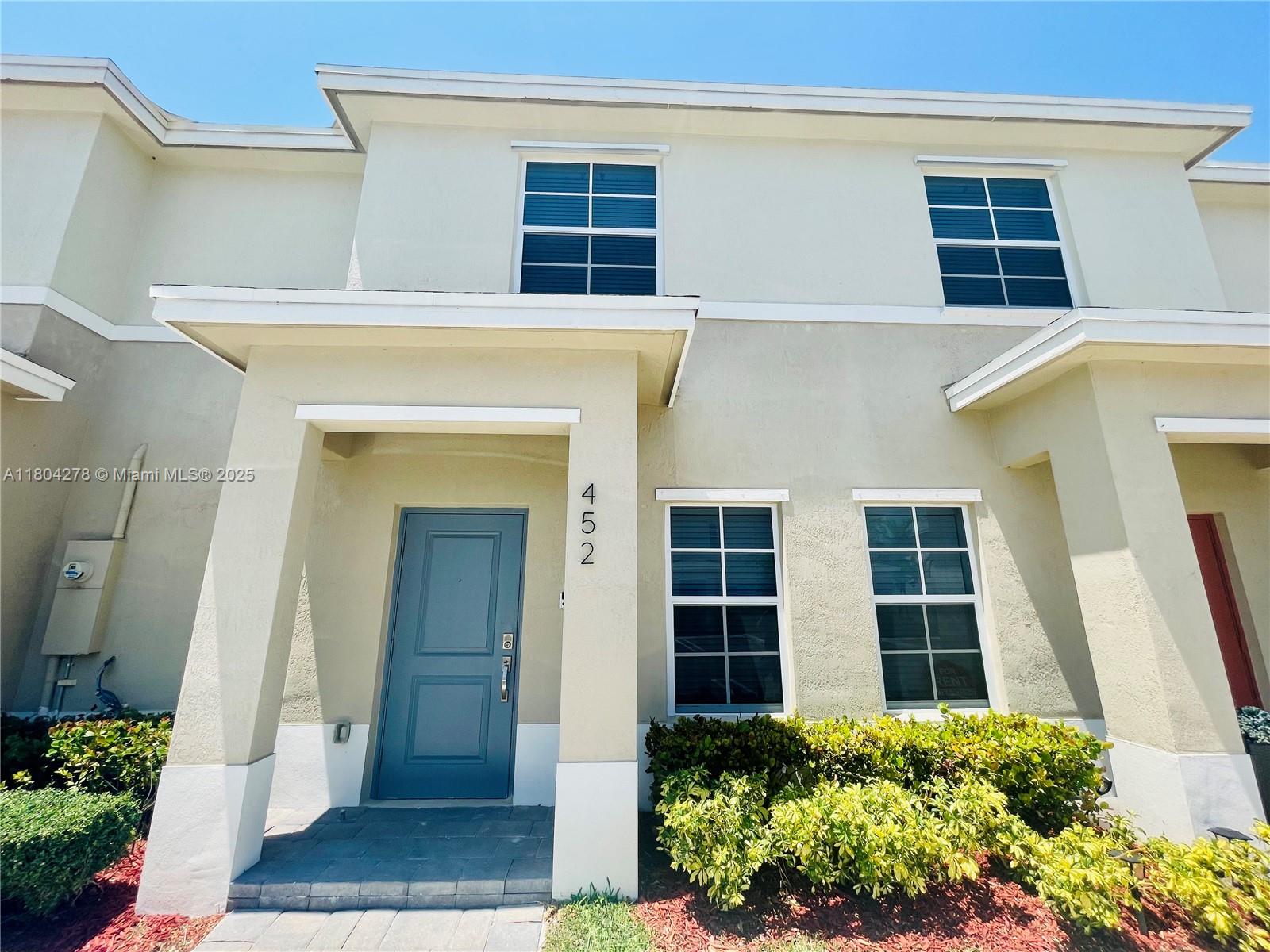 WELCOME TO YOUR NEW HOME! Come and see this spectacular 2 Master Bedrooms, 2.5 Bathrooms Townhouse located in the entrance of the Florida Keys. This community is located in a quiet neighborhood. Close to Turnpike, schools, stores, restaurants, shopping centers, Baptist Hospital, NASCAR Speedway, and other major facilities. Carpeted bedroom floors and tiled floors thought out the entire property. Stainless steel appliances, INCLUDING WASHER & DRYER, and wood kitchen cabinets with pantry. With the lowest HOA in the area, this great community features a large swimming pool, gym, kids play zone, and other amenities available. Spacious patio area flooded with natural light. NO AIRBNB RESTRICTIONS. FURNITURE IS ALSO INCLUDED IN YOUR PURCHASE. This won't last. Make your appointment today!!