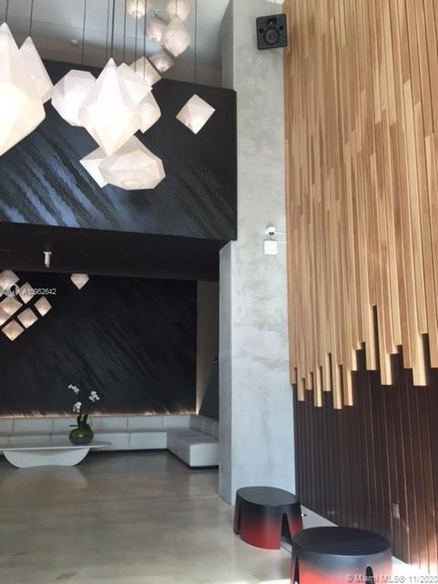 This SE corner unit, 2/2 has an open floor plan at Centro, Loft style. Spectacular building in the heart of Downtown Miami & steps to Brickell area. This apt features a modern design w polished concrete floors, 10 ft. ceilings, Italian cabinetry & stainless steel appliances. Washer & dryer inside of unit. Amenities include: rooftop pool with 360 views, PH recreation area, two level clubroom; gym, spa, skyline lounge, etc. Water, sewer, Basic Cable & Basic Internet included in rent. Super PET Friendly Move in cost includes 2 months for the landlord (first and security deposit), and a third month of security deposit for the Centro Association. Parking not included, tenant can use Valet or Self Parking at Miami Tower parking Garage