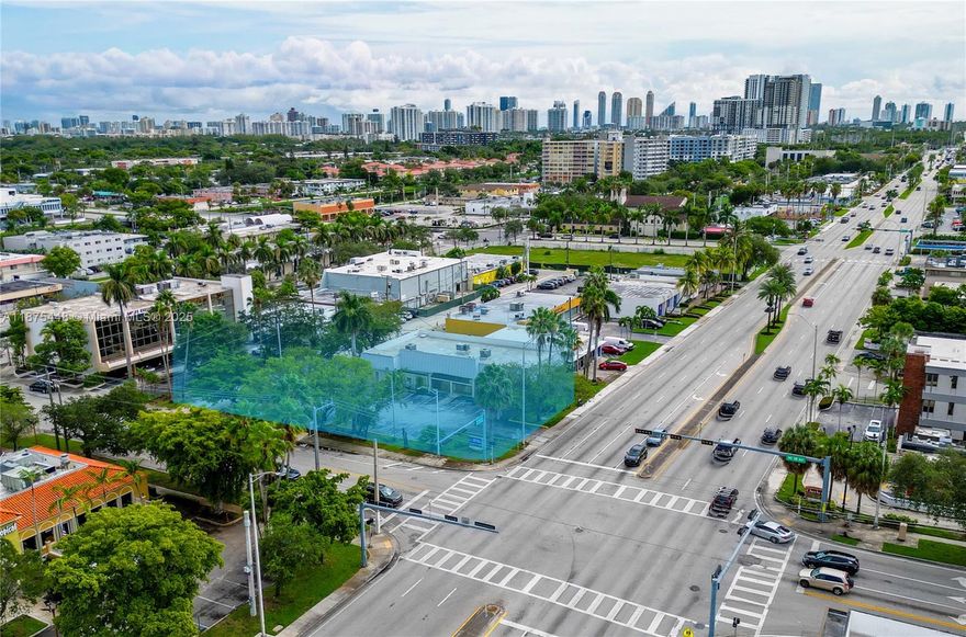 Outstanding opportunity to acquire a 4,450 SF freestanding commercial building on a 0.38-acre corner lot in the heart of North Miami Beach’s transformation zone. Located on NE 163rd St—a key corridor linking I-95 to the beaches—this high-visibility site offers immediate income potential with flexible zoning and ample parking. Zoned MU/TC, the property allows for redevelopment up to 25 stories and 125 units/acre. Surrounded by major mixed-use projects and billions in ongoing investment, this site is ideal for developers and investors seeking long-term upside in a fast-growing urban core.