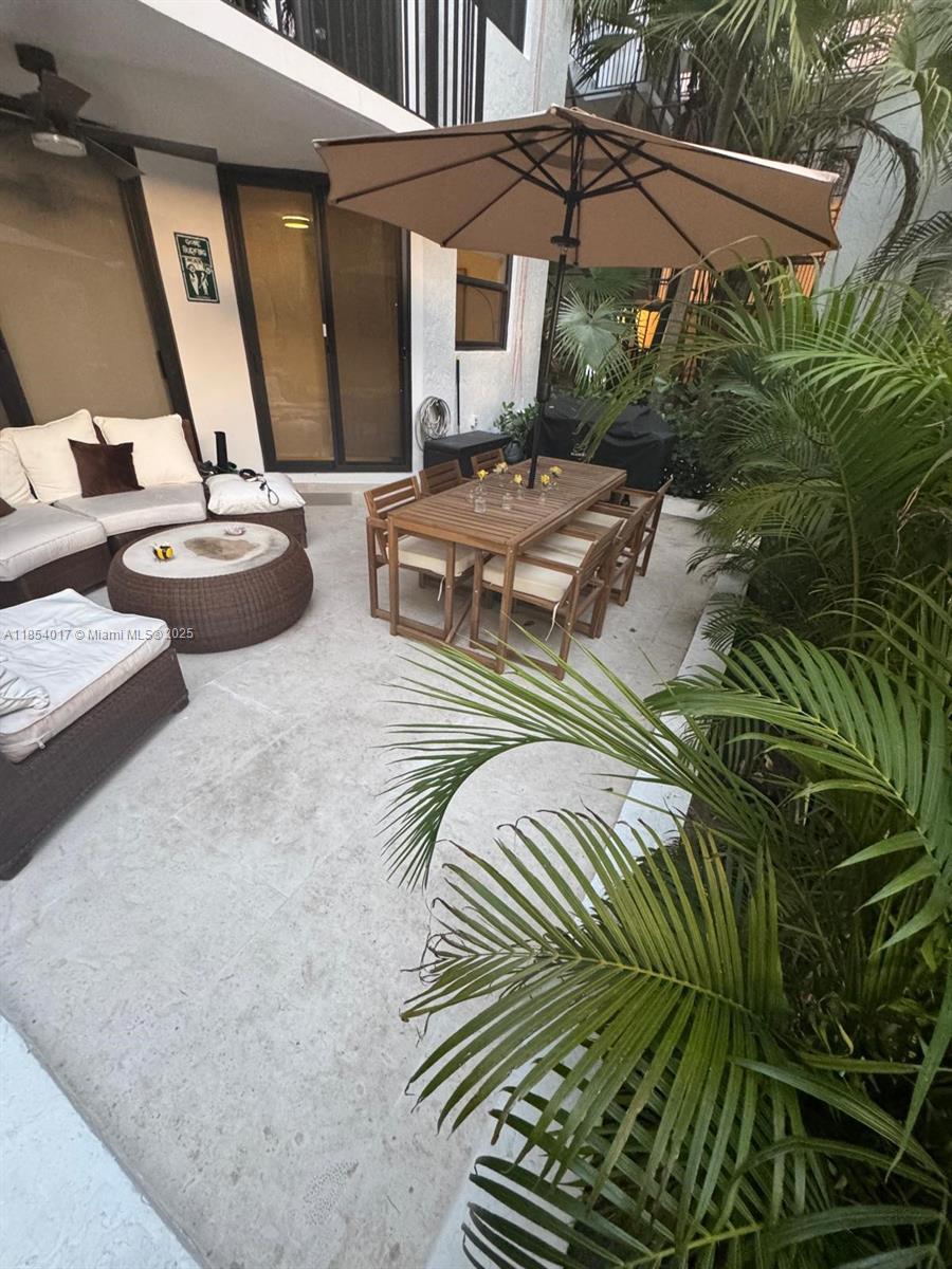 Enjoy relaxed island living in this fully remodeled lanai unit, ideal for indoor-outdoor entertaining. Features include a modern open kitchen with quartz countertops, stainless steel appliances, neutral finishes, high-impact windows and doors, and a spacious bedroom with walk-in closet and large vanity. Located in Ocean Village with completed building beautification on that side of the building. Resort-style amenities include two pools, hot tub, gym, bike storage, guard gate, beach access, and one assigned parking space. Experience living the Key Biscayne lifestyle—walk to the beach, local shops, cafés, parks, and enjoy a true sense of community, safety, and natural beauty in one of Miami’s most sought-after island neighborhoods.