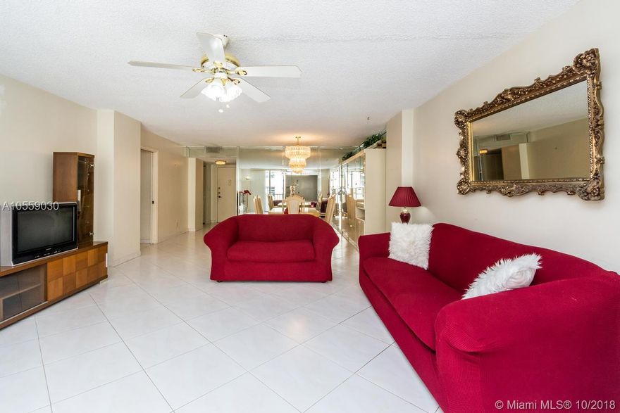 What a great opportunity to own this bright and spacious 1,300 SqFt condo located just across the street from the beach. Tile floors throughout. Kitchen has new appliances. Enjoy ocean and intracoastal views from your large balcony. Perfect location! Walk to the beach, park, restaurants or shopping centers. Just minutes away from Hollywood boardwalk, Gulfstream Village and Aventura Mall.