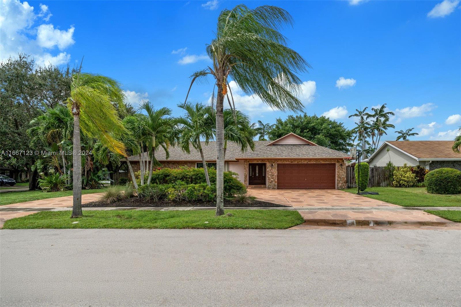 Spacious 4 bedroom 2.5 Pool Home on large corner lot in the Marcano Estates neighborhood. Brand New Roof + Flat roof installed Summer 2024. This home has never been on the market and has been owned by the first owners since 1981. Now is the chance to own a home in one of the most sought after neighborhoods and make it your very own.