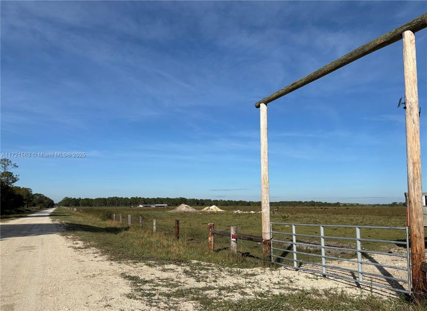 We are pleased to present 48 acres ideal for home sites with farm and rec farms. Zoned A-2 for agricultural usage, crops and animals. Fully Fenced. Flood Zone X. The BEST LAND. Easy access to S Florida or the West Coast.  Pioneer is 22 miles SW of the City of Clewiston.  From Hwy 80, take Hendry Isles Blvd South.  Head west on Homestead Ave and go South on Pioneer 16th Street.  At the corner, turn right onto Lakeview Ave.  The 48 acres of improved CLEAR LAND are seen on the right.  No culvert needed. There is a peaceful and scenic view of wooded acres across the street. This lot may be divided into a few parcels (MIN 5 acres per lot) All permits must be approved by Hendry County. Call today for more information.
