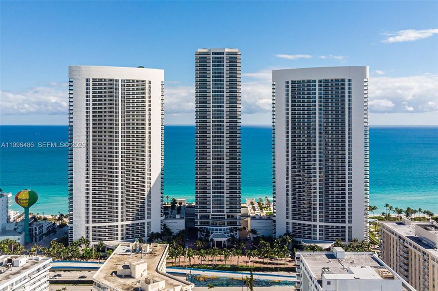 AVAILABLE MAY 1, 2026. READY FOR WORLD WORLD SOCCER CUP!! 
SHORT TERM RENT OR YEARLY RENTAL. SPECTACULAR VIEWS OF THE OCEAN AND INTRACOASTAL. This spacious 2/2 is available immediately!!Great appliances, granite counter tops, marble floors, electric curtains, washer and dryer in unit. Views of the ocean from every room and much more. Please Come and enjoy what Beach Club II has to offer: Five start amenities building, 3 pools, great and large fitness center, spa, concierge, bar, cafe by the pool, beach and towel service, valet service 24 hrs a day and more!!