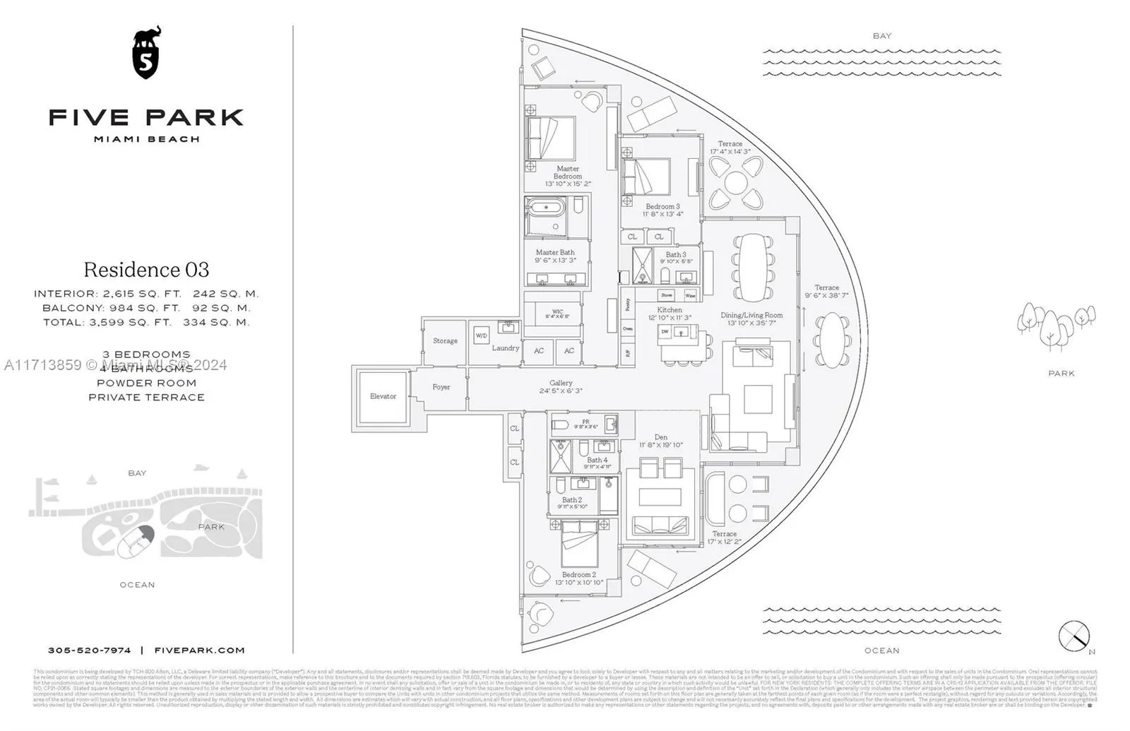 Miami Beach, Florida 33139, United States, 4 Bedrooms Bedrooms, ,5 BathroomsBathrooms,Residential,Active,24425
