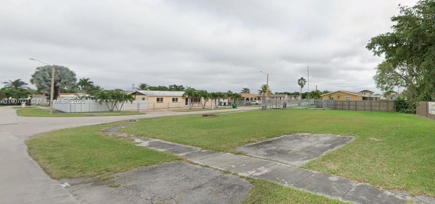 This corner vacant lot boasts over 8,000 sq ft! Situated near the Southland Mall, which is set to become a luxury residential area, and close to South Dixie Hwy, this lot comes with approved plans. Miami-Dade Water & Sewer, Full Set of Plans Approved with Miami-Dade County, Permit Ready for Change of Contractor. Cash offers are preferred. No Liens. Lien Search in Attachments