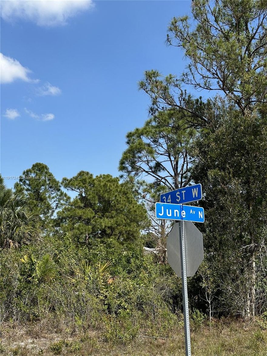 Prime 0.25-acres residential lot in the heart of Lehigh Acres, FL. A fast-growing area ideal for builders, investors, or future homeowners. This nearly cleared corner lot offers the perfect foundation for your next construction. Located in a quiet yet well-connected neighborhood, the property combines peaceful suburban living with proximity to shopping, dining, schools, and major roadways. Whether you're envisioning a cozy single-family home or a custom-designed retreat, this spacious parcel provides the flexibility to bring your vision to life. Surrounded by new development and with no flood zone, this lot is a smart investment in one of Southwest Florida's most promising communities.