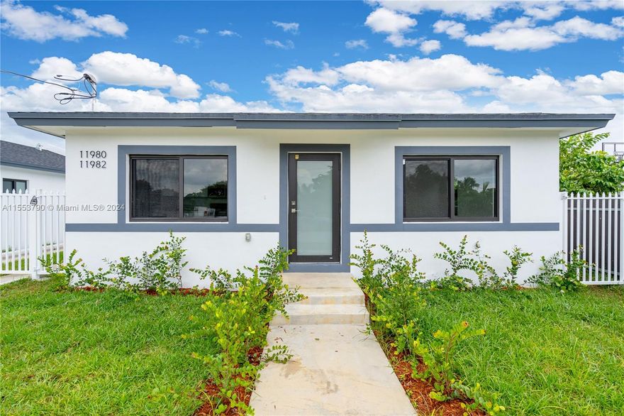 This New Construction Duplex, is set to be completed in June '24! Each of the spacious units offers 1,200 sqft of living space with 3BR/2BA, showcasing elegant 24x24 Porcelain tile flooring, modern wood kitchen cabinets, and sleek stainless-steel appliances. The home is surrounded by endless activities and attractions to enjoy!