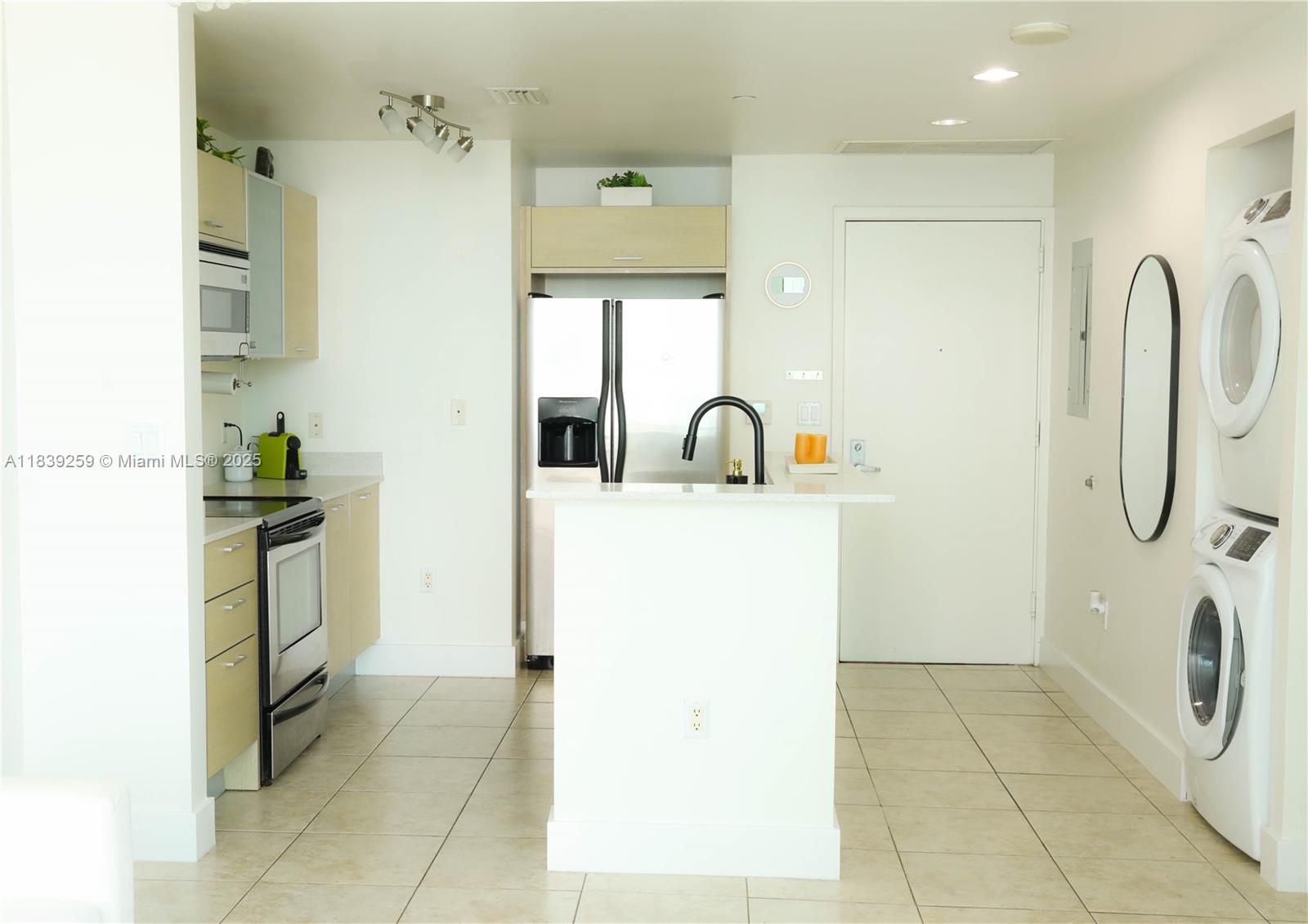 Best value in Edgewater! Spacious 2 bed / 2 bath condo priced below 1-bedroom comps in the area. Located just steps from the bay and minutes from Wynwood, Midtown & Design District. Features modern kitchen, in-unit washer/dryer, split floor plan, assigned parking & full-service amenities. Walkable, vibrant neighborhood near parks, shops, and dining.
