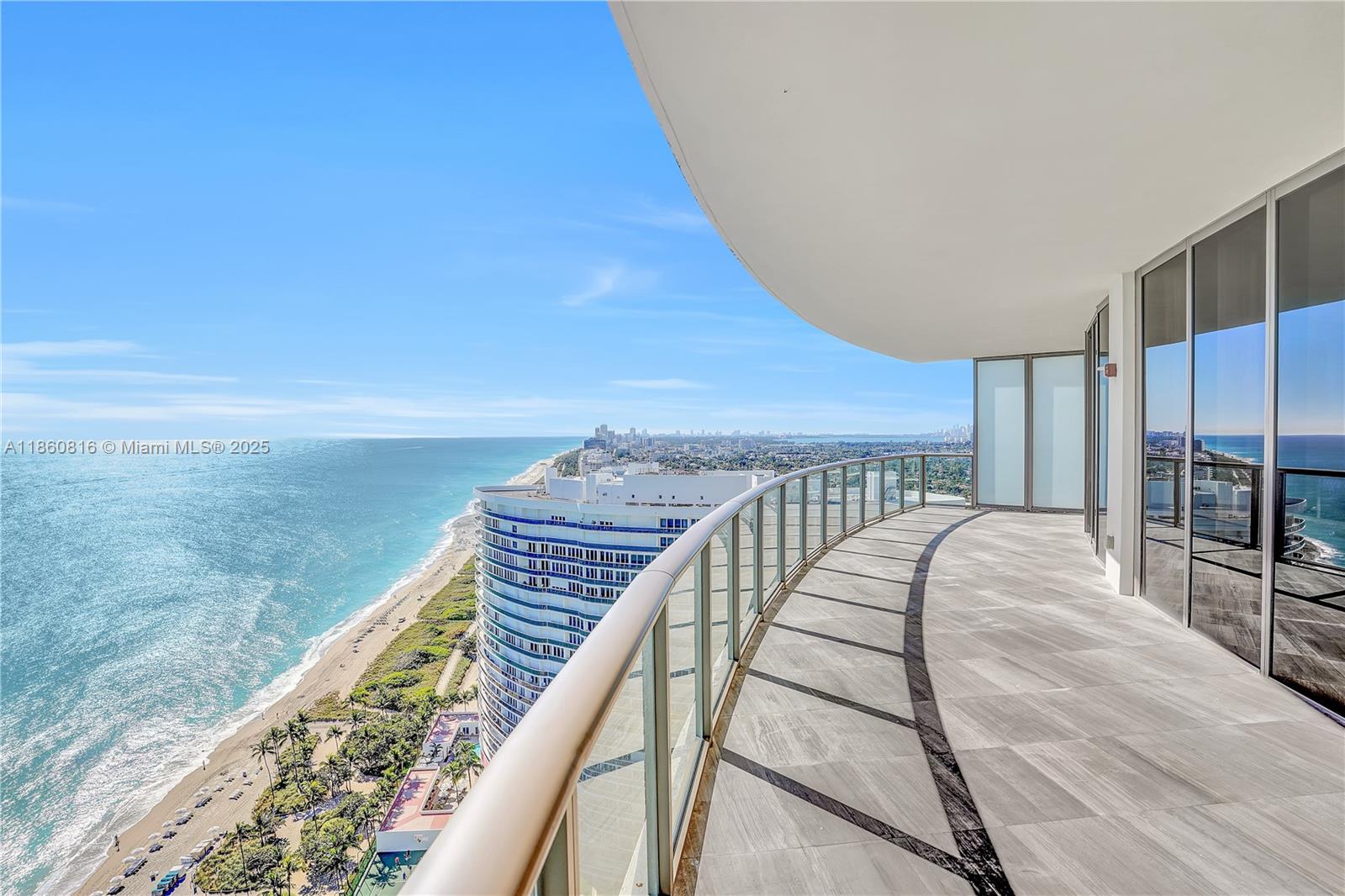 Experience ultimate luxury and lifestyle at St. Regis, featuring world-class, 5-star hotel and resort amenities. This LPH prestigious 3-bedroom, 3.5-bath residence spans 3,300 sq. ft., with an additional 1,304 sq. ft. terrace offering breathtaking, unobstructed ocean views. This exquisite unit is beautifully finished with imported marble floors, and a fabulous open kitchen, built-ins, a bar, and stunning indoor and outdoor spaces. Residents enjoy exclusive access to exceptional amenities, including concierge services, tennis courts, a luxurious spa, a state-of-the-art fitness center, an acclaimed restaurant, and two pools. Additionally, oceanfront cabanas, and direct access to the renowned Bal Harbour Shops.