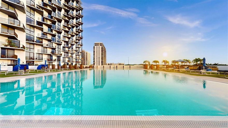 Your dream home awaits on the 17th floor of Downtown Doral. This bright, modern unit offers breathtaking views, natural light throughout, and a stylish 2-bed, 2-bath layout across 1,073 sqft. Enjoy luxury living with resort-style amenities like a pool, gym, valet, 24/7 security and more. The building has over 10% in reserves, making it financing-friendly (you must check with your bank). Rentals allowed, making it perfect for both living and investing. Walk to top-rated schools, restaurants, parks and the vibrant city lifestyle. Live where others only dream. Don’t miss out on this rare opportunity.