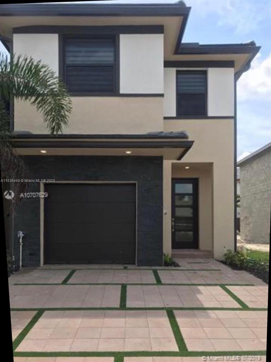 Beautiful townhouse, 3 bedroom 2.5 bathroom in an exclusive gated waterfront community in Miami Lakes. Modern open concept , kitchen with SS appliances and white quarts countertop, porcelanato floor on first and carpet floor on second. The community offers a resort styled living with plenty of amenities.