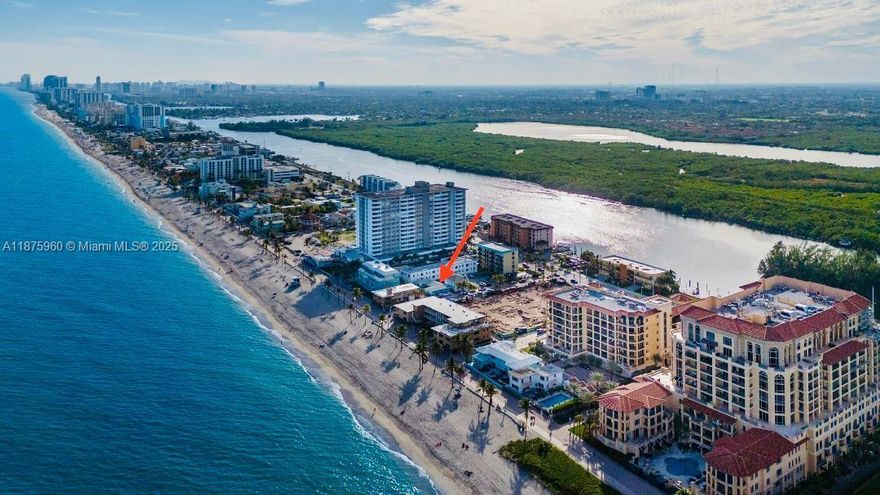 Spacious updated 1/2 beach apartment with parking for 2 cars located in a Duplex steps away from famous Hollywood Boardwalk. Unit is offered Furnished or Partially Furnished, has impact windows & open kitchen/w granite countertop. See brokers remarks for the availability.