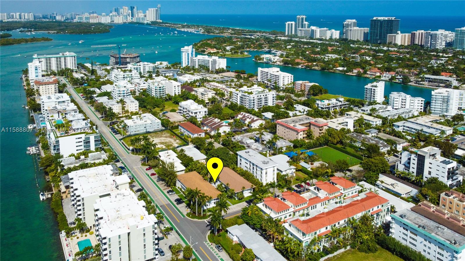 *MOVE IN SPECIAL FOR QUALIFIED APPLICANTS!*Move-in NOW with just 2 months!*Indulge in this fully renovated residence located in highly desirable Bay Harbor Islands!This corner top floor apartment features drift-wood toned waterproof flooring throughout,huge living & dining area w/ lots of natural light,IMPACT windows & doors,a stylish & modern kitchen w/ quartz countertops, SS appliances including dishwasher & microwave, airy & chic baths w/ glass shower doors, & new A/Cs!The community features on-site laundry, 1 assigned parking space , & a nice courtyard w/ ample green area.Just steps from beautiful park w/ playground, splash pad & dog run, & Bay Harbor’s commercial district.Pets are welcome!Water billed accordingly & admin fee billed at $10/m.Check out our VIRTUAL TOUR!