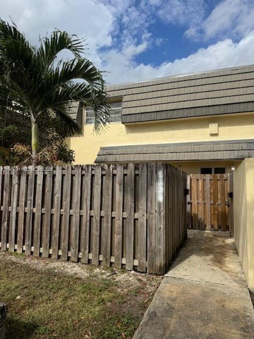 Welcome home to this light, bright, and spacious 2-bedroom, 2.5-bath waterfront townhome in the sought-after Kendale Lakes community. Meticulously maintained, this home features steel appliances, updated bathrooms, plenty of closet space, separate laundry & storage room.  Enjoy relaxing water views and beautiful sunsets from the bedroom balcony, along with both front and back patios—perfect for outdoor living. Community amenities include a clubhouse and pool. Conveniently located near shopping, dining, parks, major highways including the Turnpike, public transportation, and great schools. An ideal opportunity for first-time buyers to own a waterfront home in a fantastic neighborhood.