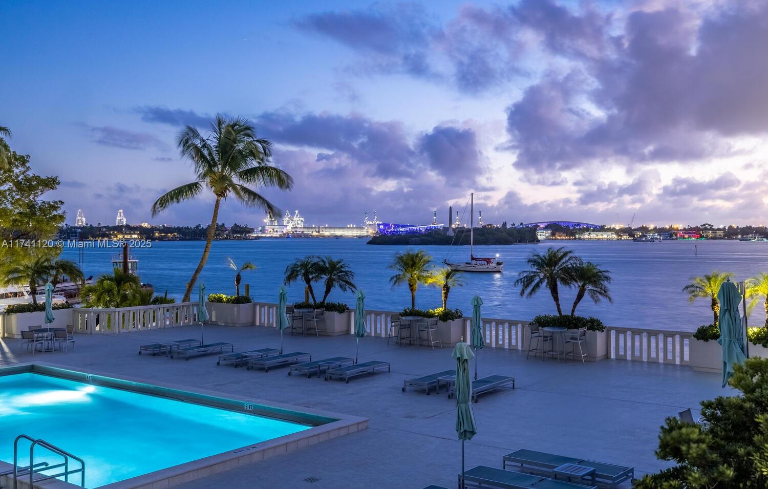Stylish Apartment with Breathtaking Water Views in Miami Beach
This renovated 2-bedroom, 2-bathroom unit on Belle Isle in the Venetian Islands features an open floor plan perfect for entertaining. The oversized master suite includes a custom walk-in closet and an en-suite bath with a luxurious rain shower. The custom kitchen boasts Italian marble counters and backsplash, top-of-the-line appliances, a beverage cooler, and ample storage. The expansive terrace offers panoramic water views and breathtaking sunsets. A classic Morris Lapidus building with easy access to Sunset Harbor and the vibrant atmosphere of Lincoln Road with its trendy shops, cafes, and entertainment. Plus, it is in front of a beautiful park and across the street from The Standard Spa Hotel. Pictures to come.