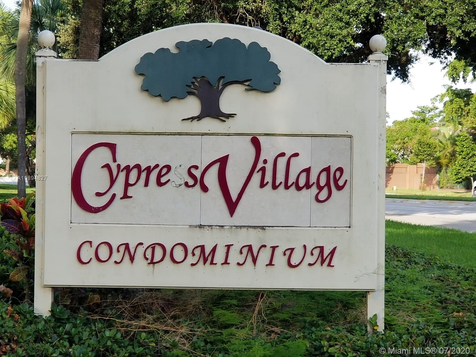 This is a 2 Bedroom and 1 Bath Condo in the heart of Miami Lakes, very centrally located near to everything with walking distance to Cypress Village Shopping Center with a variety of restaurants like Dr Limon Ceviche, Gauchos Market, Beverly Hill Cafe, McDonalds, etc . The complex has a community pool and a tennis court for your enjoyment. The unit is located on a second floor with balcony , stainless steel appliances, dishwasher and microwave. Water is included in the rent payment. This is a very quiet and well keep complex with plenty of guest parking spaces. Currently rented until 7/30/2020. Property will be available August. NO PETS.