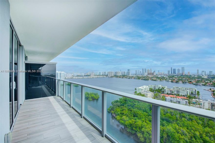 Stunning 2-bedroom, 2-bath condo offering luxury living with breathtaking views of the Intracoastal and city skyline. This modern condo features an open-concept layout with floor-to-ceiling windows, a sleek kitchen with quartz countertops and premium cabinetry, and a spacious private balcony perfect for relaxing or entertaining. Resort-style amenities including an infinity-edge pool, state-of-the-art fitness center, spa, tennis and basketball courts, children’s play areas, and a private marina. 24-hour concierge, valet, and security. 1 Parking plus valet for a second vehicle. Ideally located just minutes from Aventura Mall, Bal Harbour Shops, world-class dining, beaches, and major highways, this home combines elegance, convenience, and a vibrant waterfront lifestyle.
