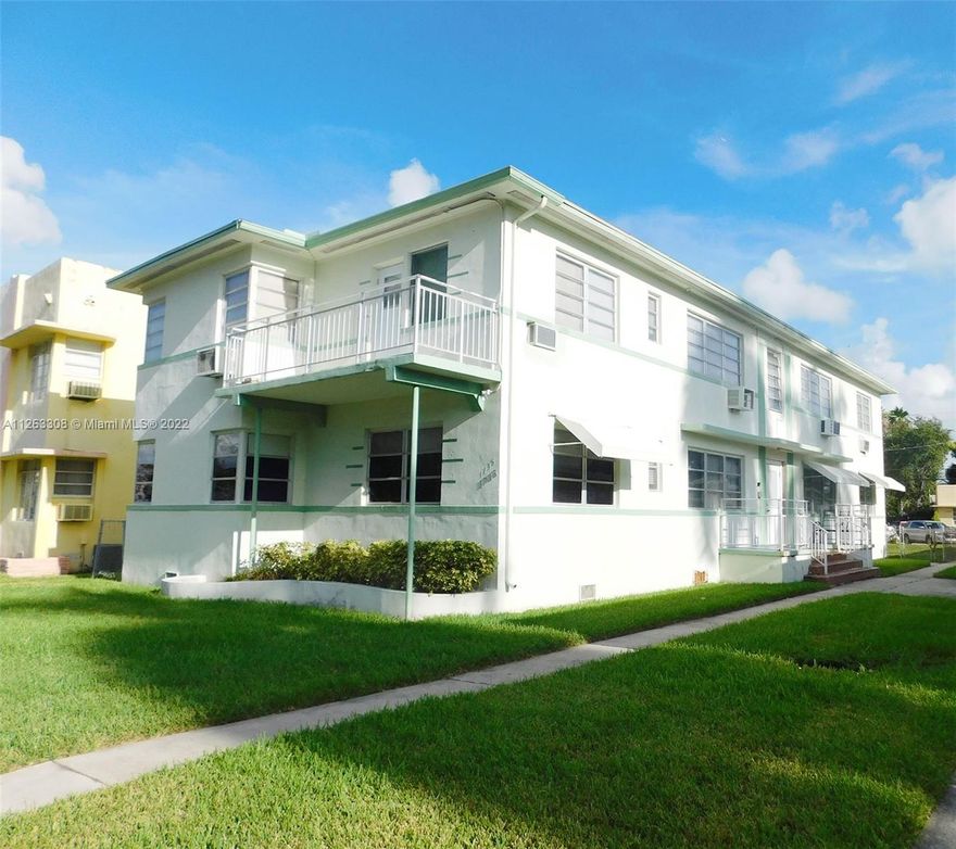 Spacious & Bright 2 bedrooms, 2 bathrooms apartment available in Normandy Isles. It features central air conditioning, tile floors, spacious kitchen and separate dinning area. Unit is located on the 1st Floor. Plenty of street parking available. Located near shops, restaurants, Normandy pool, parks, and the beach!