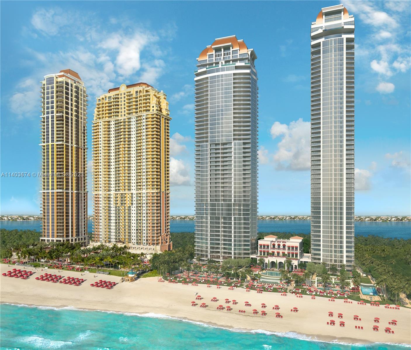 This Incredible 3 bedroom plus a den residence has the most beautiful finishes. This residence is furnished by Luxury Living furniture. It has a magnificent size terrace over looking the Intracoastal with a summer kitchen and a spa. Enjoy a Five star, Five diamond Acqualina lifestyle has to offer. Available for occupancy right away.