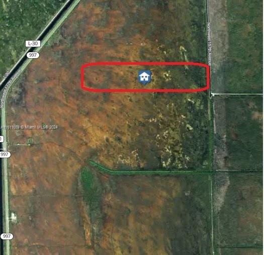 *Estate Sale* Land Banking opportunity in between Krome and Turnpike for this 10 acres of undeveloped land in the Doral Area of Unincorporated Miami Dade. County Records show Zoning 8900, Not Classified. East of Krome and west of Turnpike. Area is growing rapidly with industrial and commercial uses. Outside of the Urban Development Boundary Line, imagine the potential once the line expands. Title, Lien search, appraisal completed and available upon request.
