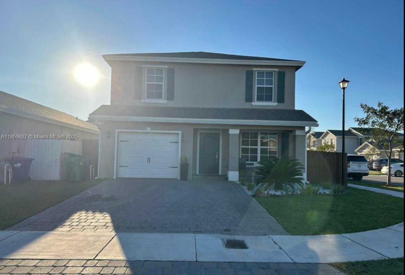 Beautifully remodeled 4/3 in Florida City. Property has beautiful ceramic tiles that look like wood in the bottom floors and comfortable carpet in the top floors. Open kitchen with granite counter tops and white cabinets. Beautifully remodeled bathrooms. charming corner home is perfectly located next to the Florida City Outlets and just minutes from the Florida Keys a dream location for anyone who loves the beach and coastal living. Enjoy quick access to the expressway for easy commuting, top-rated local schools, and the convenience of Publix just 3 minutes away.The property features a spacious backyard and an side yard, offering plenty of space for entertaining, gardening, or even adding a pool in the future. For just 110/mo of hoa dues residents enjoy full landscaping of their property.